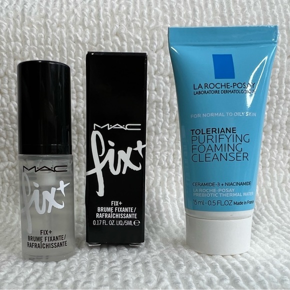 🎁Pick 5 for $25🎁 MAC Fix + and La Roche-Posay Toleriane Face Wash mini duo - Picture 4 of 4